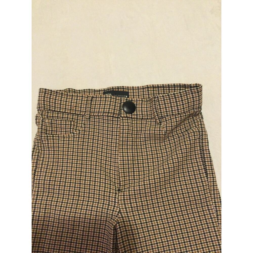 Zara Brown Dress Pants Womens Size S - Picture 2 of 9